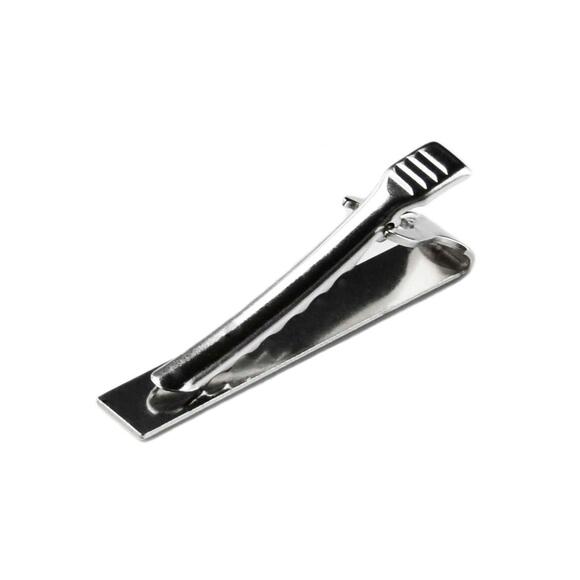 Turquoise Blue Rose Tie Clip - Picture 2 of 6